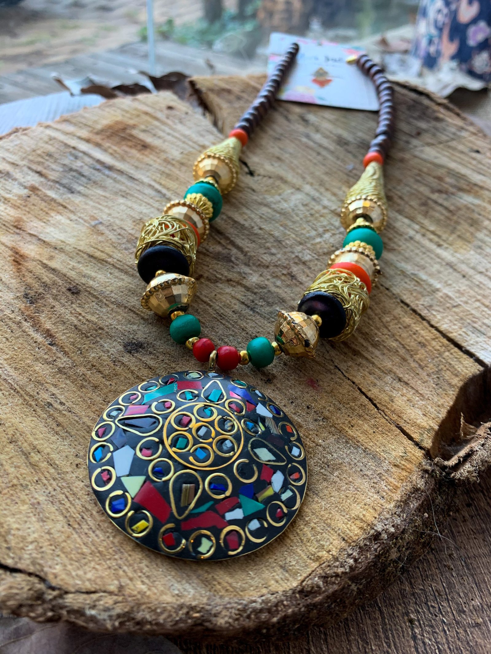 colar indiano colors