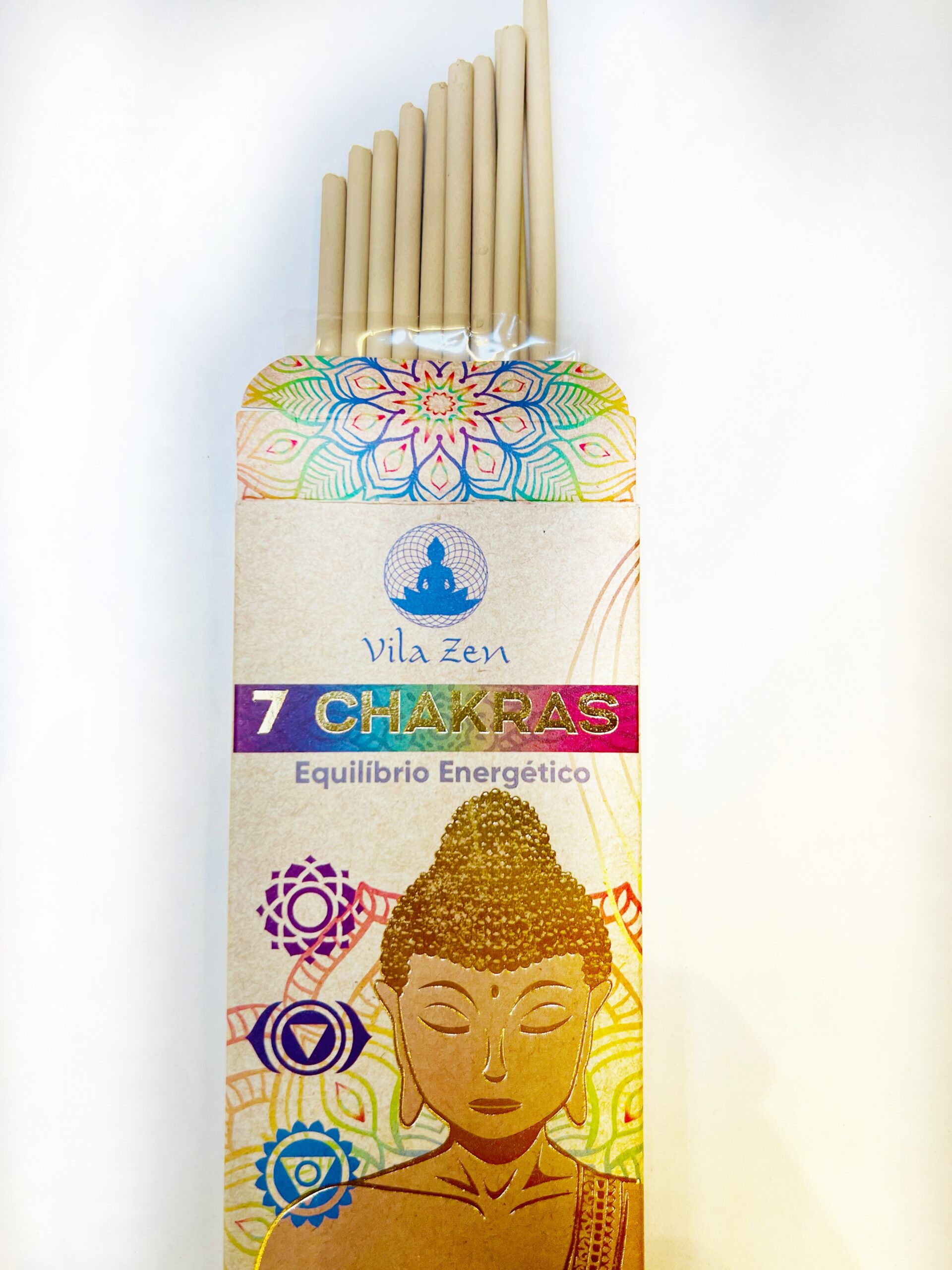 incenso natural 7 ervas vila zen sem carvão